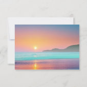 パステルサンセットデスティネーションビーチ 出欠カード (裏面)