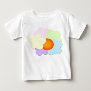 パステルサンセット ベビーTシャツ