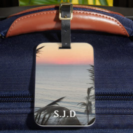 パステルサンセット ラゲッジタグ