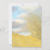 *~*パステルサンドドゥーヌビーチグラス結婚ズ 招待状 (裏面)