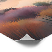 パステルサンライズオーバートランクルウォーター ポスター (角)