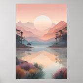 パステルサンライズオーバートランクルウォーター ポスター (正面)