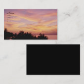 パステルサンライズプロファイルカード 名刺 (正面/裏面)