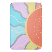 パステルサンライズ バスマット (正面縦)