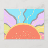 パステルサンライズ ポストカード (正面)