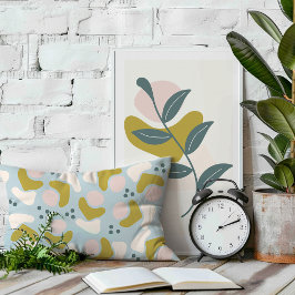 パステルシェイプとドット アクセントクッション