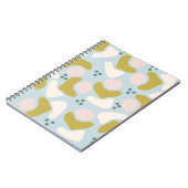 パステルシェイプとドット ノートブック (左側)