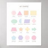 パステルシェイプ教育教室デコール ポスター (正面)