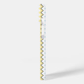 パステルシェブロンとモノグラムby Shirley Taylor Case-Mate iPhoneケース (裏面 / 左)