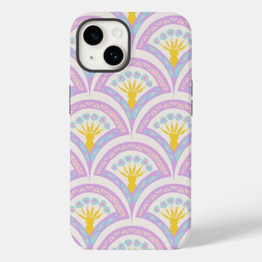 パステルシェルブパターン Case-Mate iPhoneケース (裏面)
