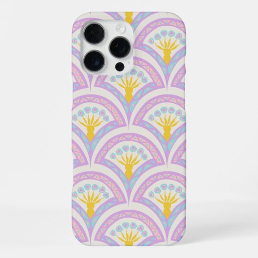 パステルシェルブパターン iPhoneケース (裏面)