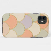 パステルシェル柄のスマホケース Case-Mate iPhoneケース (裏面(横))