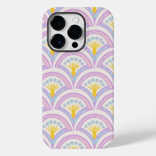 パステルシェル柄 Case-Mate iPhoneケース (裏面)