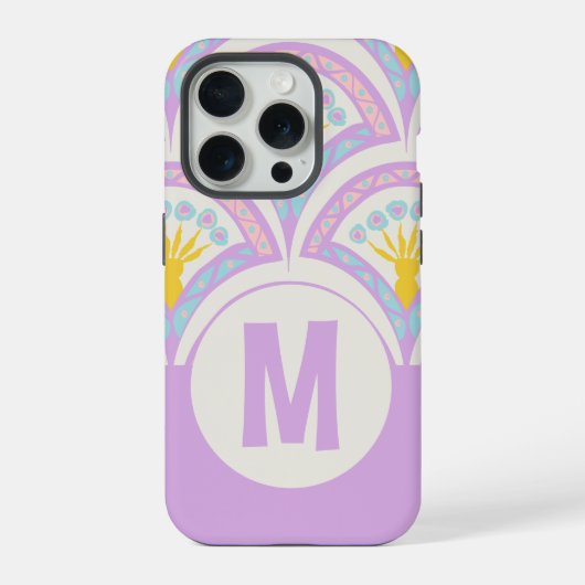 パステルシェル柄 iPhoneケース (裏面)