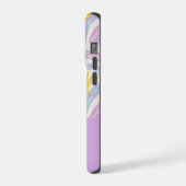 パステルシェル柄 iPhoneケース (左側面)