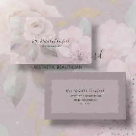 パステルシェードウォーター色フローラ名刺 名刺