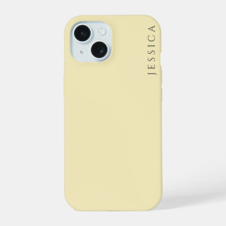 パステルシェードオアシスイエロー |モノグラム iPhone 15ケース