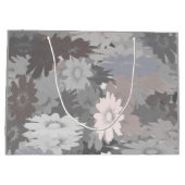 パステルシェードオブグレーアンドピンク抱き枕 ラージペーパーバッグ (裏面)