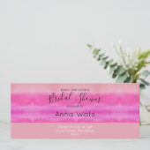 パステルシェードオブピンクの水彩手絵を描形 (スタンド正面)