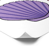 パステルシカラフルアシェルパック ポスター (角)