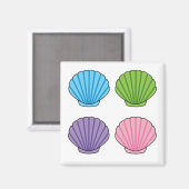 パステルシカラフルアシェルパック マグネット (正面/裏面)