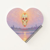 パステルシュガースカルノート ノートブック (裏面)