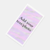 パステルシンプルグリッターカラフルの追加テキスト写真 (コーナー)