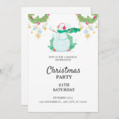 パステルシンプルパーティの招待状 招待状 (正面/裏面)