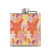 パステルシークリーチャーパターン フラスク (裏面)