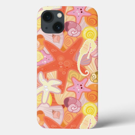 パステルシークリーチャーパターン Case-Mate iPhoneケース (裏面)