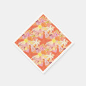 パステルシークリーチャー スタンダードカクテルナプキン (角)