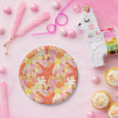 パステルシークリーチャー ペーパープレート (パーティー)