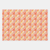 パステルシークリーチャー ラッピングペーパーシート (正面)