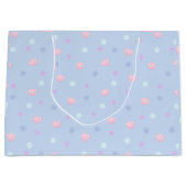 パステルシーシェルとペリウィンクルの真珠 ラージペーパーバッグ (正面)