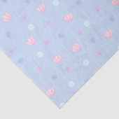 パステルシーシェルとペリウィンクルの真珠 薄葉紙 (詳細)