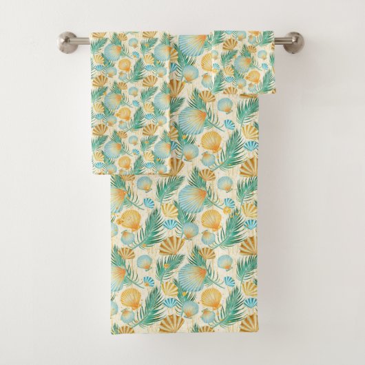 パステルシーシェルバスタオルセット バスタオルセット (インサイチュ)