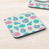 パステルシーシェルパターン1 コースター (左側)