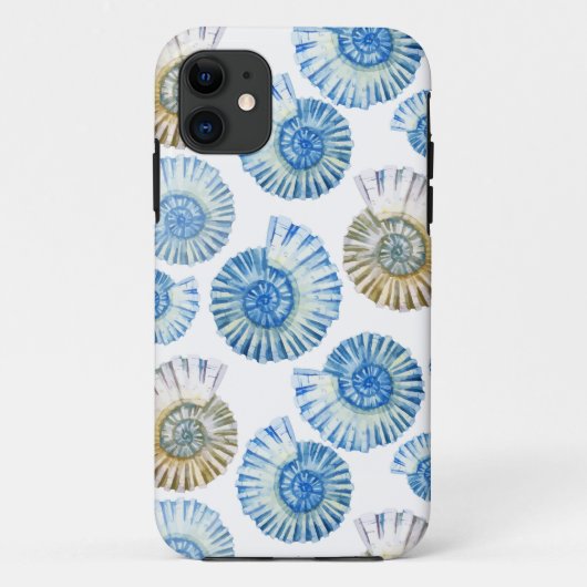 パステルシーシェルパターン2 Case-Mate iPhoneケース (裏面)