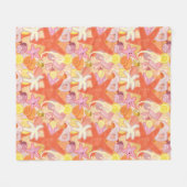 パステルシービューツ フリースブランケット (正面(横))