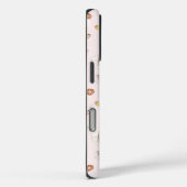 パステルシープペンギンデザートパターンピンクモノグラム Case-Mate iPhoneケース (裏面 / 右)