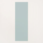 パステルジオメトリックストライプ赤面ミントグリーン ヨガマット (裏面)