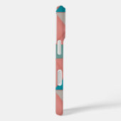 パステルジオメトリックパターン – Apple iPhone 16ケース Case-Mate iPhoneケース (裏面 / 右)