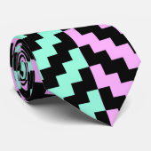 パステルジグザグネックタイ ネクタイ (ロール)