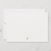 パステルジャンピングキャッスルジャンプ写真子供の誕生日 招待状 (裏面)