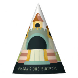 パステルジャンピングキャッスルジャンプ&子供の誕生日 パーティーハット