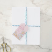 パステルジンジャーブレッドのSweet Holiday Wishes ギフトタグ (より糸付き)