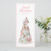 パステルジンジャーブレッドシュガーキャッスルケーキ シーズンカード (スタンド正面)