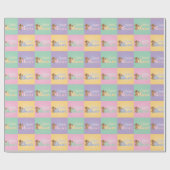 パステルスウィートベビーベア ラッピングペーパー (フラット)