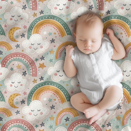 パステルスカイブランケットスイートギフトforベビーの世界 フリースブランケット