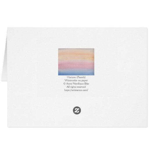 パステルスカイ印象派ウォーターカラー (裏面横)